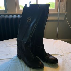 Knee High Leather Boots